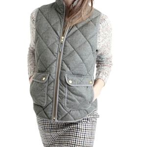 Artisan NY Gray Quilted Vest Women’s Size Large
